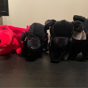 Ty Beanie Baby - Rare Dog Collection - All Beanie Baby have have Tag Errors